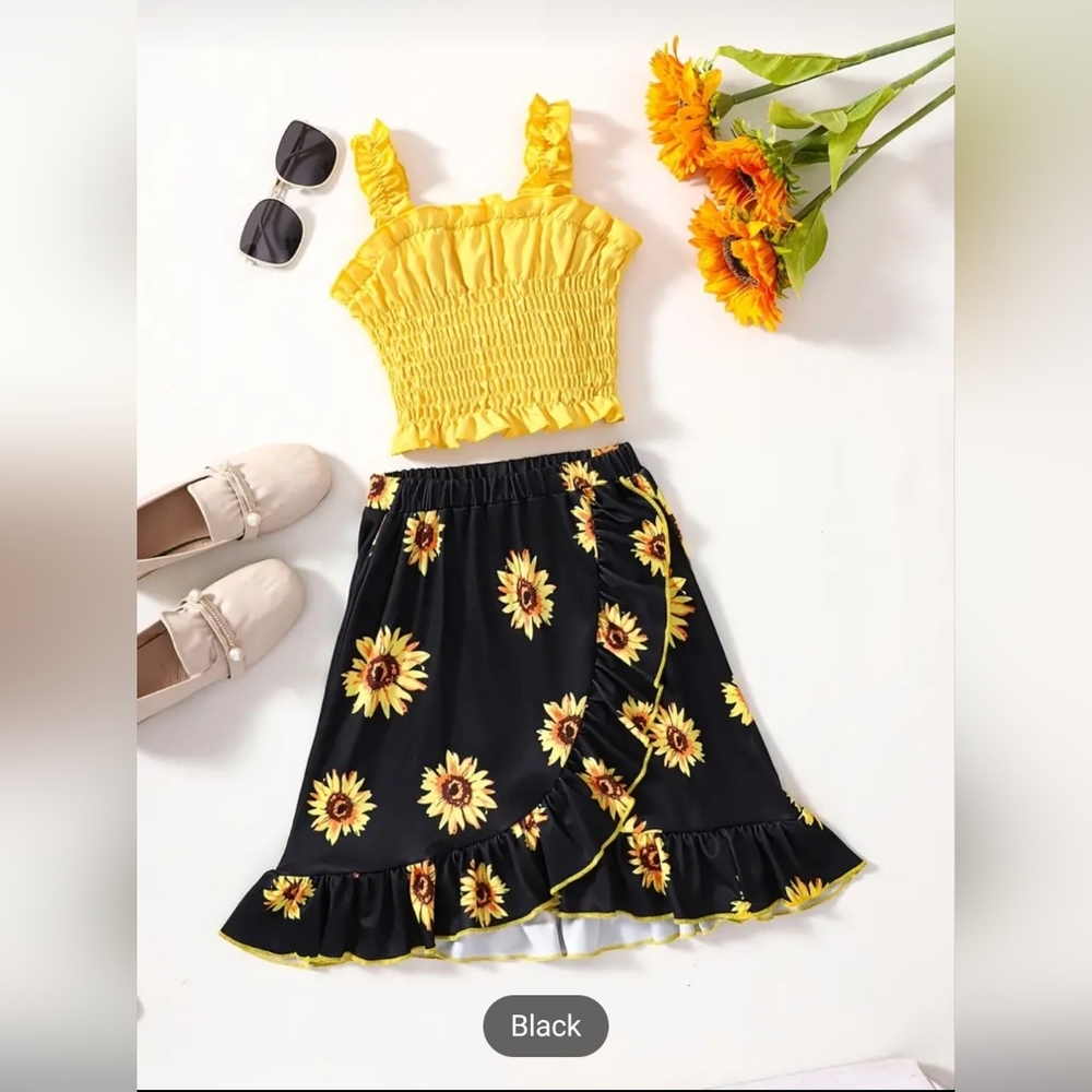 Girl Skirt Set